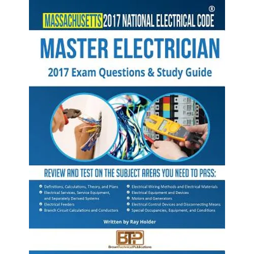Massachusetts 2017 Master Electrician Study Guide - Paperback