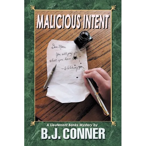 Malicious Intent: A Lieutenant Banks Mystery by - Paperback