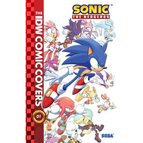 Sonic the Hedgehog: The IDW Comic Covers, Vol. 1 - Hardcover