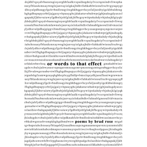or words to that effect - Paperback