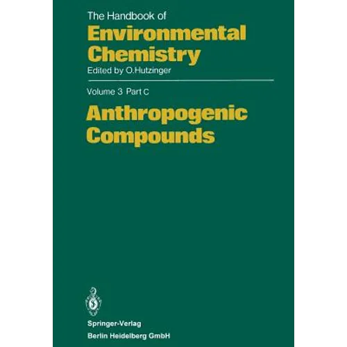 Anthropogenic Compounds - Paperback