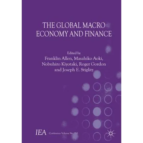 The Global Macro Economy and Finance - Paperback