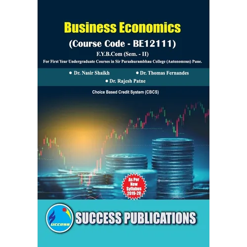 Business Economics(F.Y.B.Com, S.P. College, Sem.-II) - Paperback