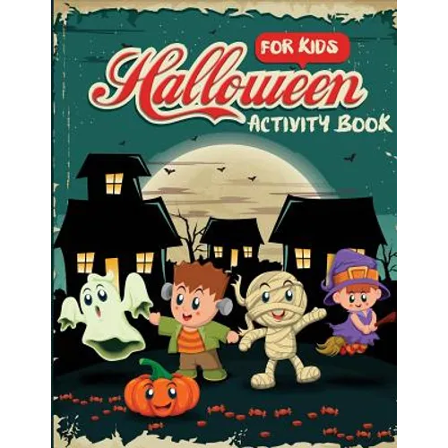 Halloween Activity Book for Kids - Paperback