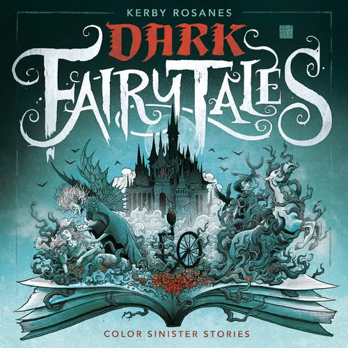 Dark Fairy Tales: Color Sinister Stories - Paperback