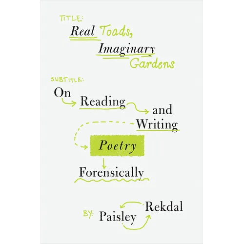 Real Toads, Imaginary Gardens: On Reading and Writing Poetry Forensically