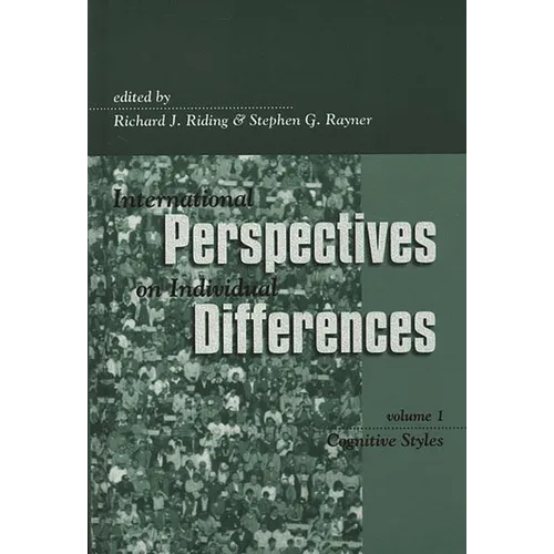 International Perspectives on Individual Differences: Cognitive Styles - Hardcover