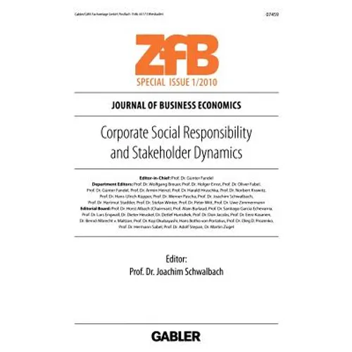 Corporate Social Responsibility and Stakeholder Dynamics - Paperback
