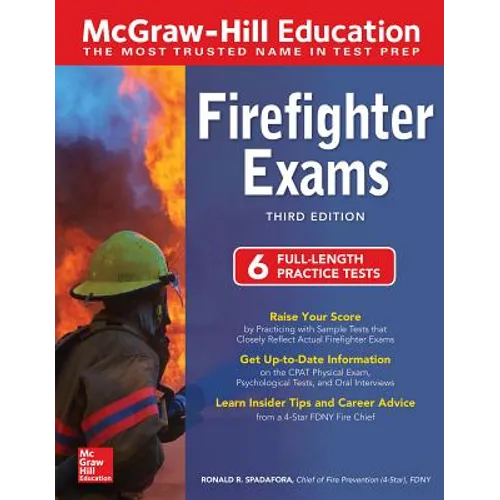 McGraw-Hill Education Firefighter Exams, Third Edition - Paperback