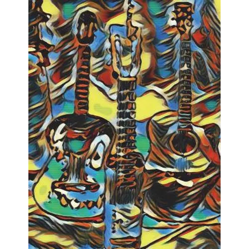 Sheet Music for Guitar - 200 PAGES - 8.5 X 11: Guitar for beginners, rock, jazz, classical, and kids - Paperback
