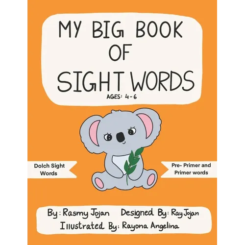 My Big Book of Sight Words - Paperback