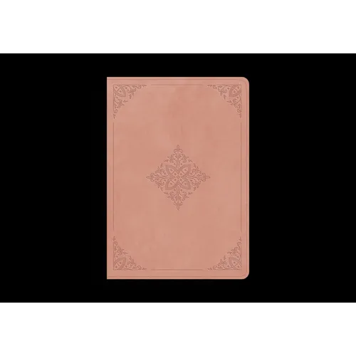 ESV Study Bible, Personal Size (Trutone, Blush Rose, Fleur-De-Lis Design)