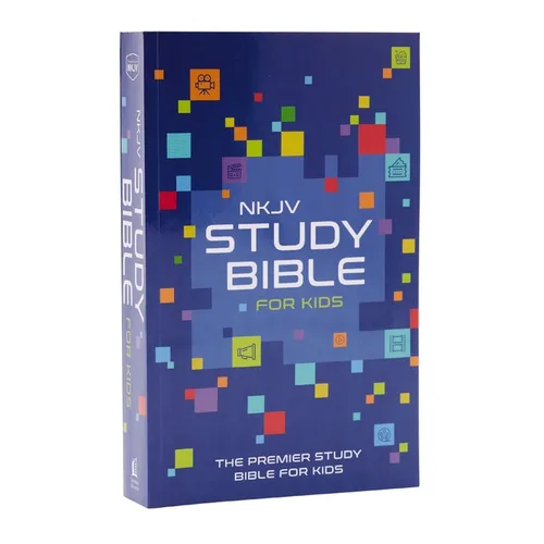 NKJV Study Bible for Kids, Softcover: The Premier Study Bible for Children (Ages 7-12) - Paperback