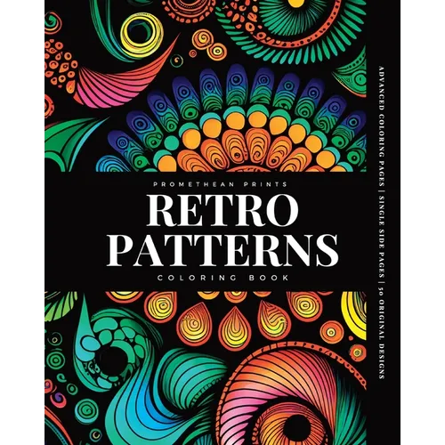 Retro Patterns (Coloring Book) - Paperback