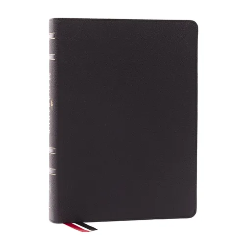 Lsb, MacArthur Study Bible, Black Genuine Leather, Comfort Print: Unleashing God's Truth One Verse at a Time (Holy Bible, Legacy Standard Bible) - Leather