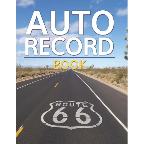Auto Record Book - Paperback