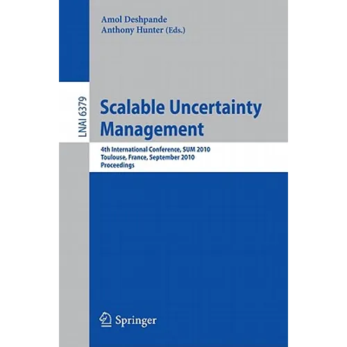 Scalable Uncertainty Management - Paperback