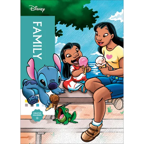 Disney Mystery Coloring: Family: A Color by Number Book - Paperback