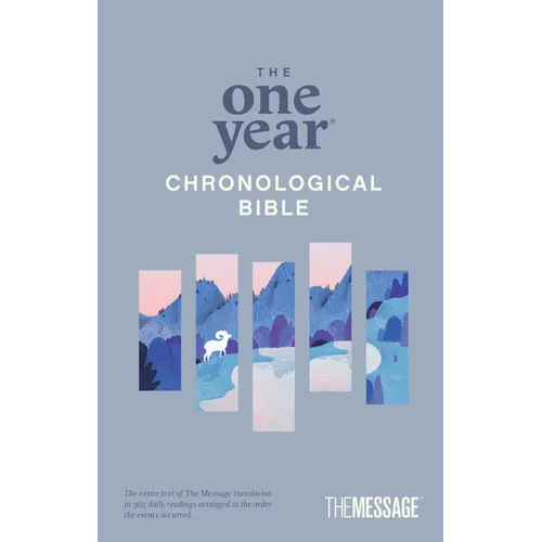 The One Year Chronological Bible the Message (Softcover) - Paperback