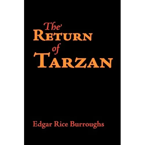 The Return of Tarzan, Large-Print Edition - Paperback