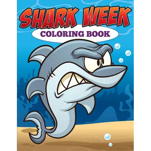 Shark Week Coloring Book - Paperback