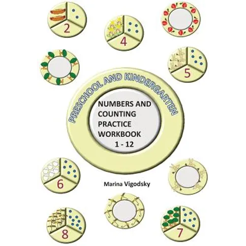 Preschool and Kindergarten Numbers and Counting Practice Workbook 1-12 - Paperback