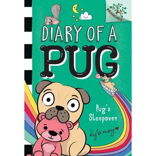 Pug's Sleepover: A Branches Book (Diary of a Pug #6): Volume 6 - Hardcover