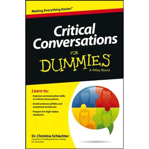 Critical Conversations For Dummies - Paperback