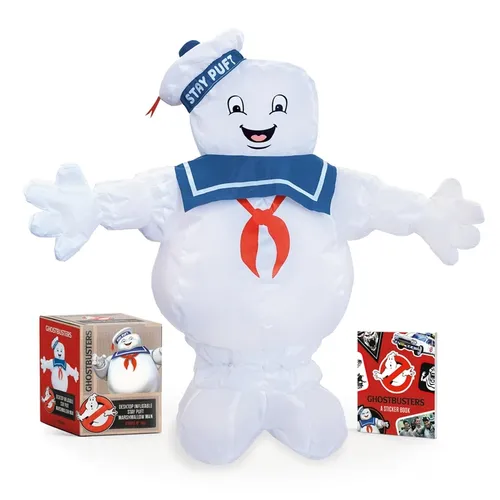 Ghostbusters: Desktop Inflatable Stay Puft Marshmallow Man: Stands 16 Tall - Paperback