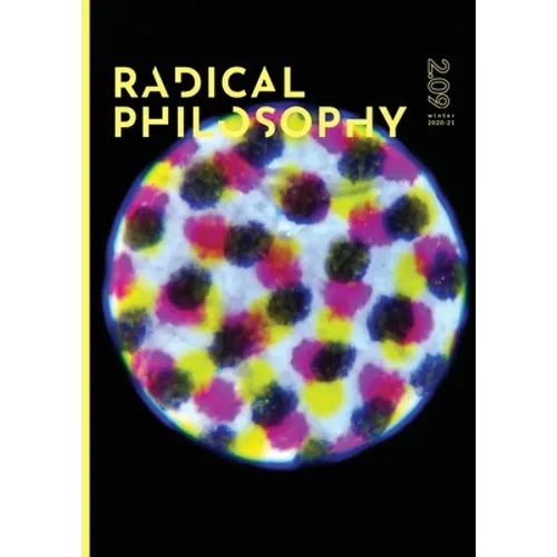 Radical Philosophy 2.09 / Winter 2020-21 - Paperback