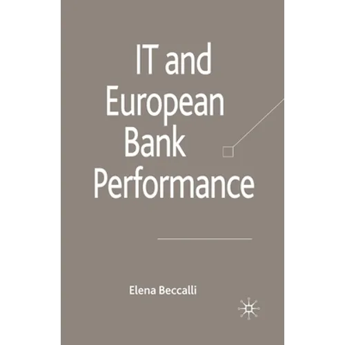 IT and European Bank Performance - Paperback