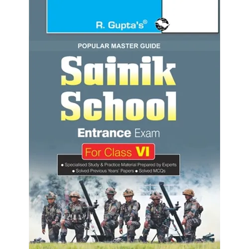 Sainik School Entrance Exam Guide for (6th) Class VI - Paperback