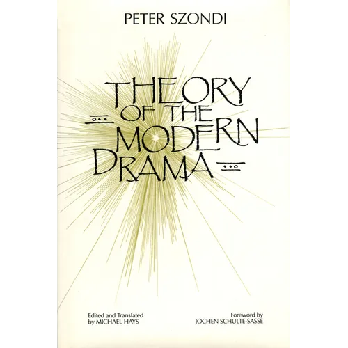 Theory of Modern Drama - Paperback