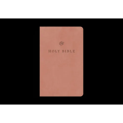ESV Premium Church Bible, Large Print (Trutone, Blush Rose) - Imitation Leather