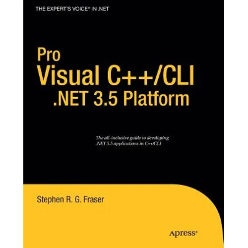 Pro Visual C++/CLI and the .NET 3.5 Platform - Paperback