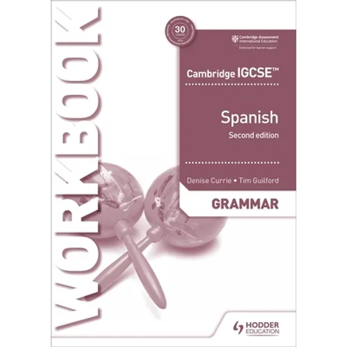 Cambridge Igcse(tm) Spanish Grammar Workbook Second Edition - Paperback