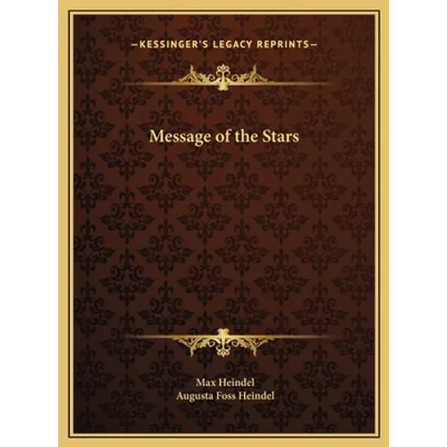 Message of the Stars - Hardcover