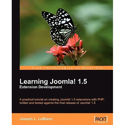 Learning Joomla! 1.5 Extension Development