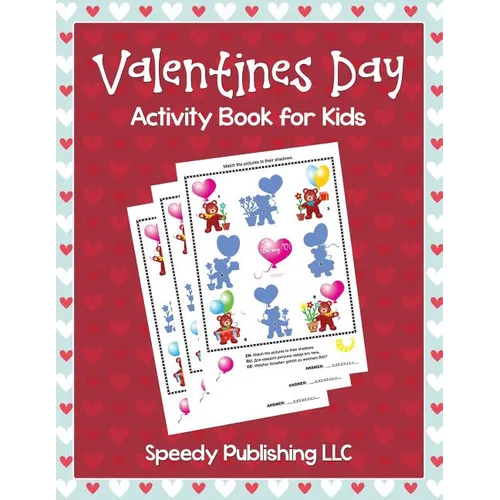 Valentines Day Activity Book for Kids