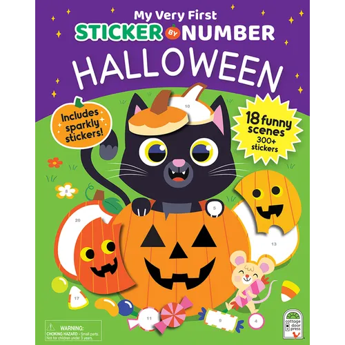 My Very First Sticker by Number Halloween - Paperback