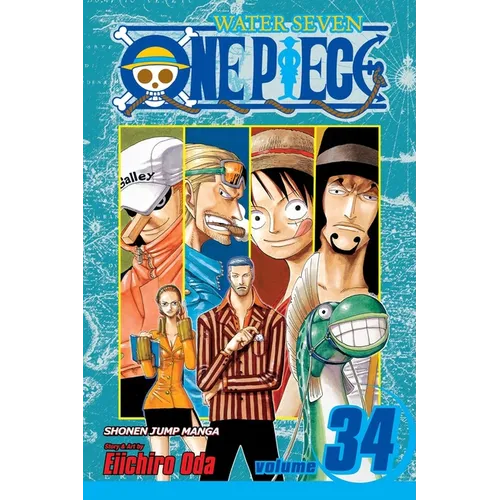 One Piece, Vol. 34: The City of Water, Water Seven - Paperback