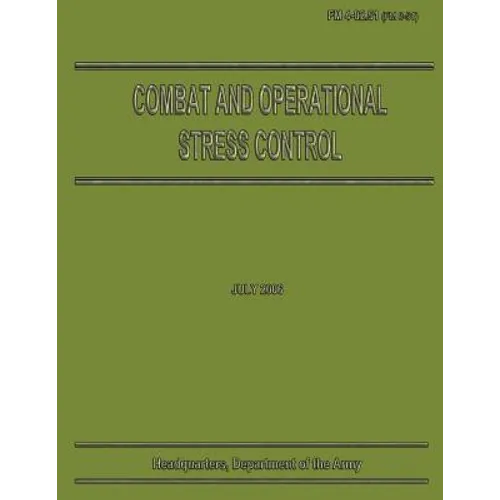 Combat and Opperational Stress Control - Paperback
