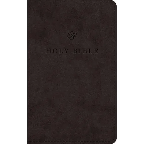 ESV Premium Church Bible (Trutone, Black)