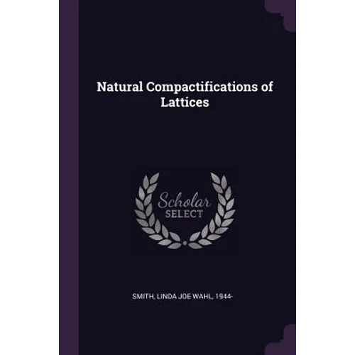 Natural Compactifications of Lattices - Paperback