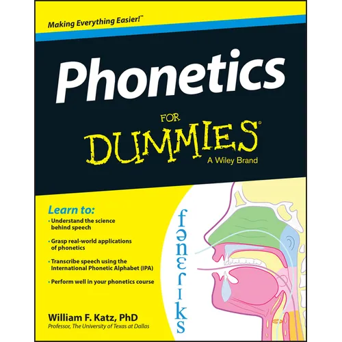 Phonetics for Dummies - Paperback