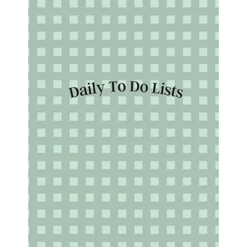 Daily To Do Lists: Starter Book Black - Paperback