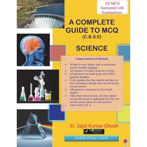 A Complete Guide to MCQ (Science).: CBSE Class 10 examination. - Paperback