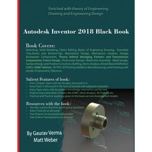 Autodesk Inventor 2018 Black Book - Paperback