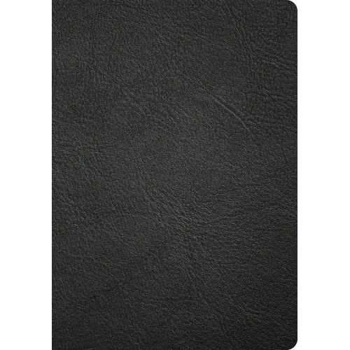 CSB Baker Illustrated Study Bible, Black Genuine Leather - Leather