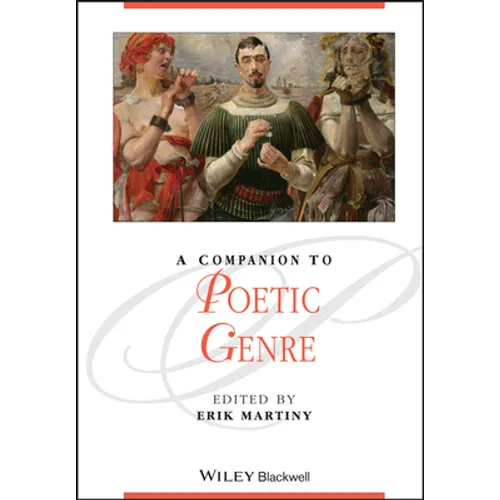 A Companion to Poetic Genre - Hardcover